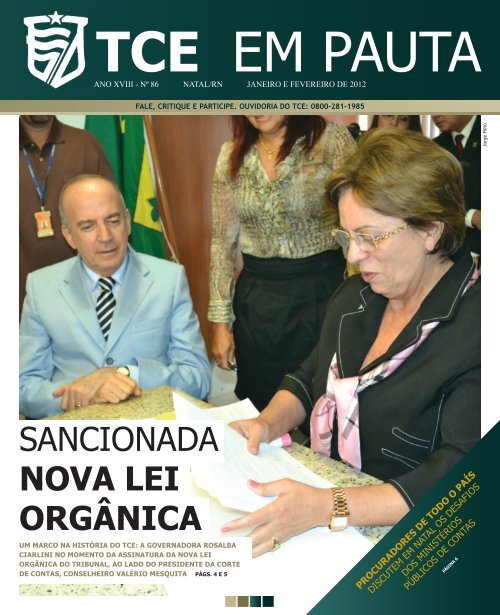 Download do Jornal - TCE / RN