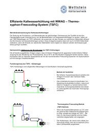 Effiziente Kaltwasserkühlung mit WWAG – Thermo - Walter Wettstein ...