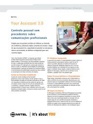 Your Assistant 3.0 - Mitel