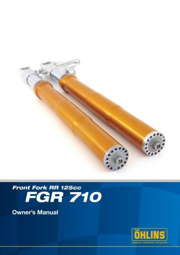 Front Fork RR 125cc FGR 710 - Zupin