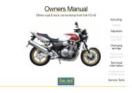 Owners Manual - Zupin