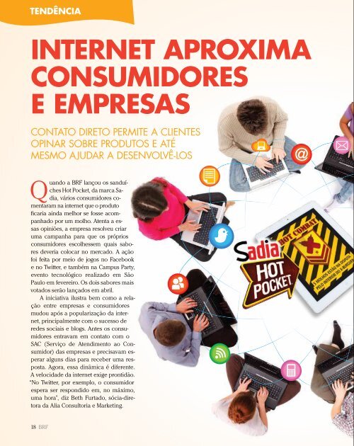 Revista BRF Março / Abril 2012 – Edição 92 Arquivo PDF