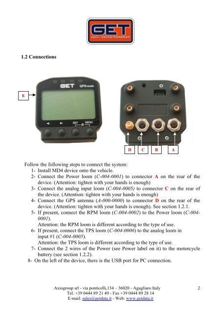 MD4 USER'S GUIDE 1.1 Contents  - Zupin