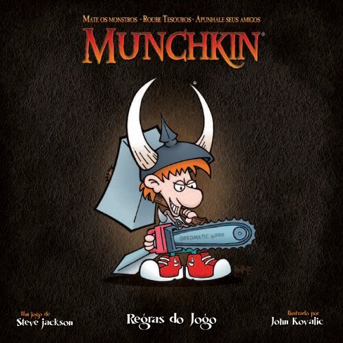 Munchkin - Jogo de Cartas - Galápagos Jogos (em português)