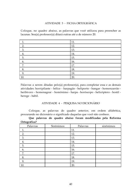 VERSINHOS ORTOGRÁFICOS - Udemo