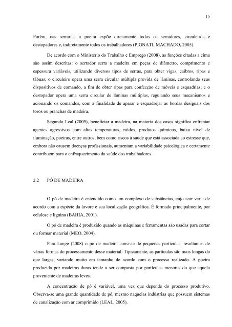 análise do perfil pneumofuncional dos trabalhadores de ... - Unama