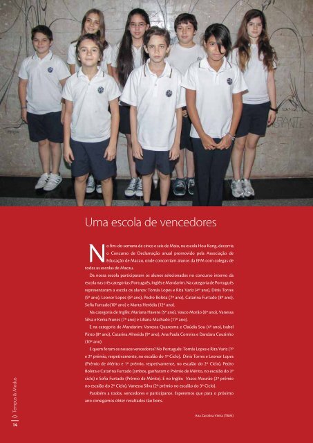 Edição 42 - Escola Portuguesa de Macau