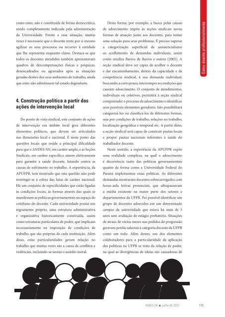 Revista Universidade e Sociedade - Andes-SN