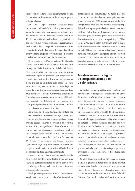 Revista Universidade e Sociedade - Andes-SN