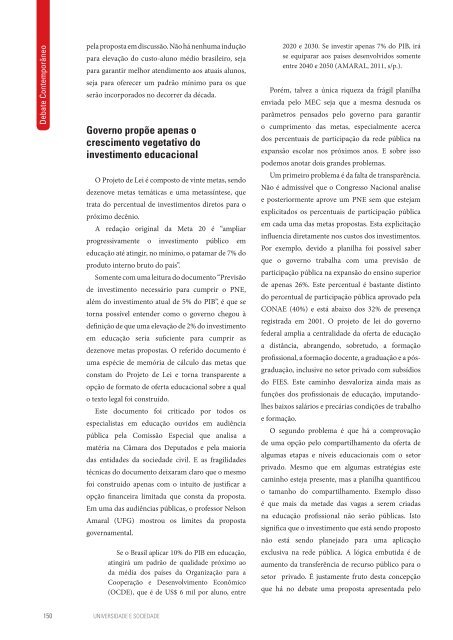 Revista Universidade e Sociedade - Andes-SN