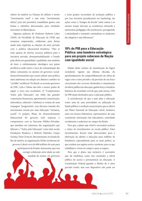 Revista Universidade e Sociedade - Andes-SN