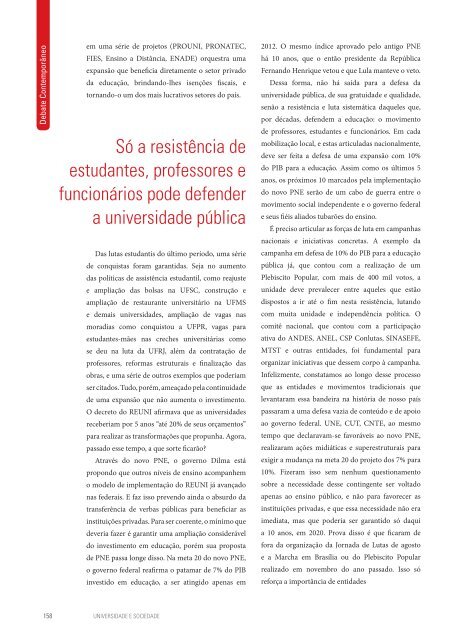 Revista Universidade e Sociedade - Andes-SN