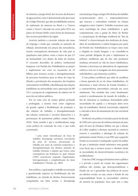 Revista Universidade e Sociedade - Andes-SN