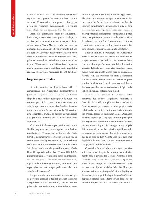 Revista Universidade e Sociedade - Andes-SN