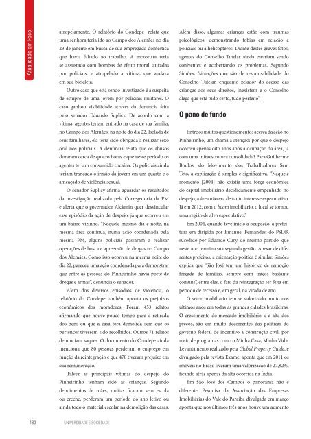 Revista Universidade e Sociedade - Andes-SN