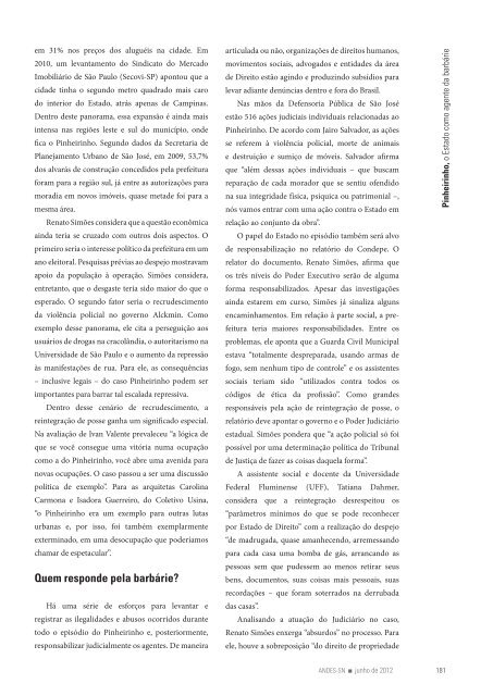 Revista Universidade e Sociedade - Andes-SN