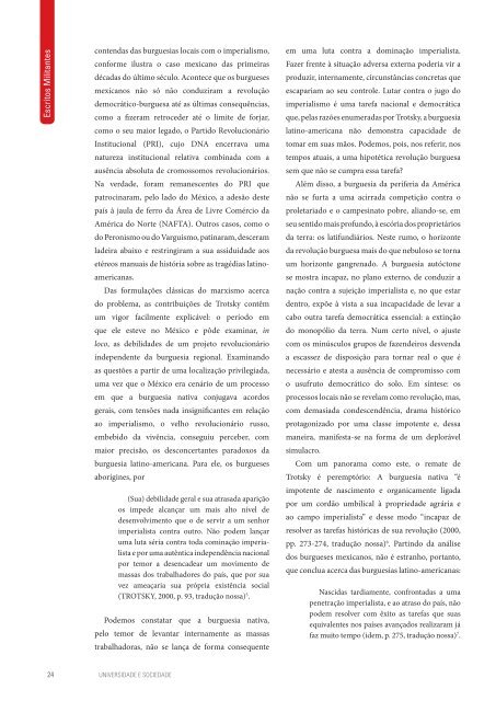 Revista Universidade e Sociedade - Andes-SN