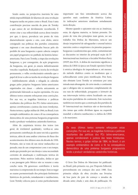 Revista Universidade e Sociedade - Andes-SN