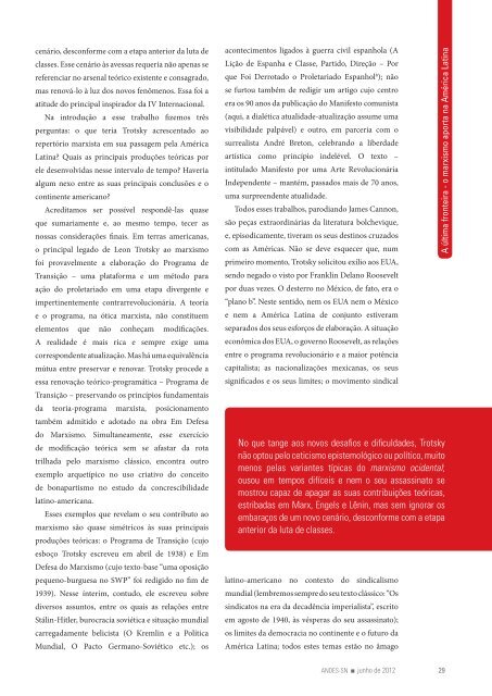 Revista Universidade e Sociedade - Andes-SN