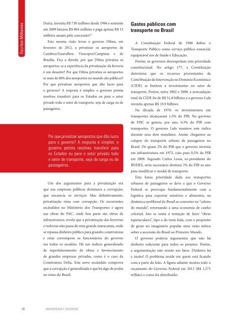 Revista Universidade e Sociedade - Andes-SN