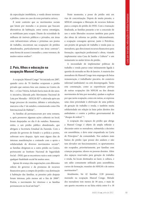 Revista Universidade e Sociedade - Andes-SN