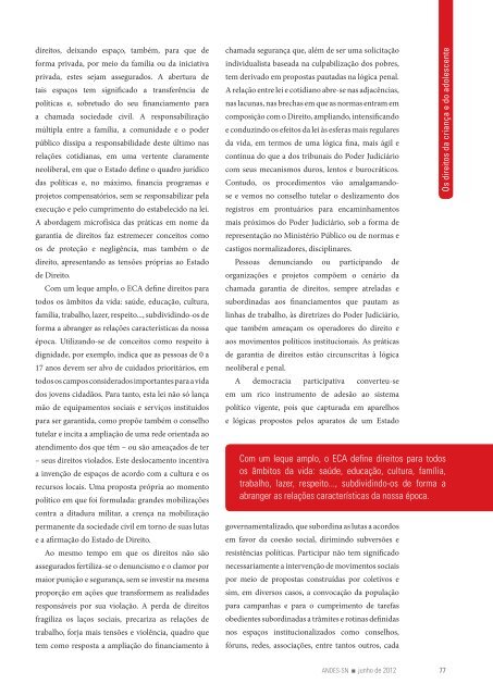 Revista Universidade e Sociedade - Andes-SN