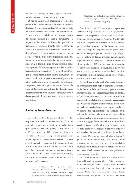 Revista Universidade e Sociedade - Andes-SN