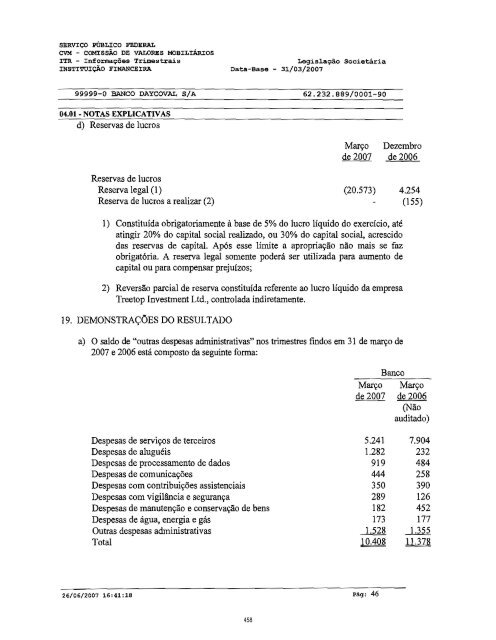 Prospecto IPO - Daycoval