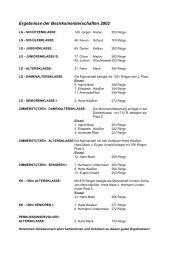 KW30: Bezirksmeisterschaften 2002 - ZV-Sontheim