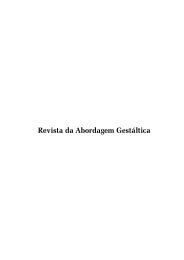 Revista da Abordagem Gestáltica - ITGT