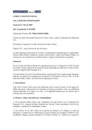 Sentencia T-341 de mayo 8 de 2009 CORTE ... - AP Legis