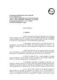 Sentença - 4ª Vara Federal da Circunscrição Judiciária de - Esmafe