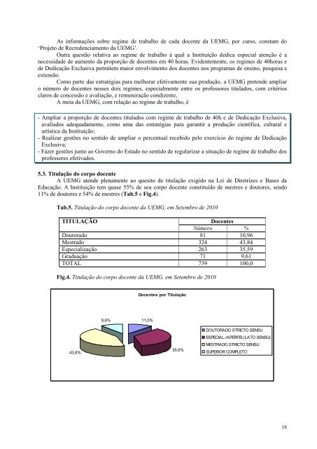 PLANO DE DESENVOLVIMENTO - Intranet - Uemg