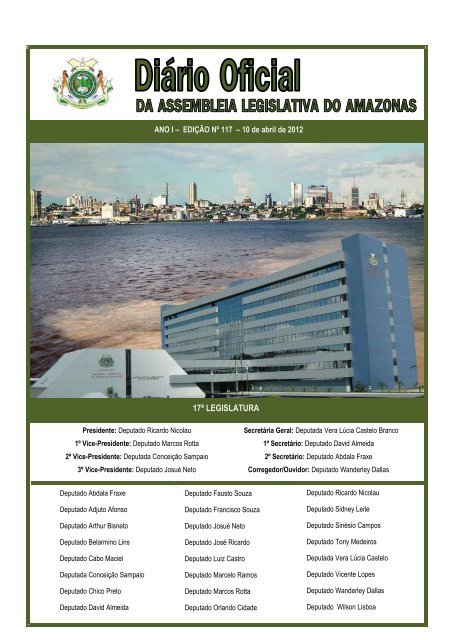 17ª LEGISLATURA - Assembléia Legislativa do Estado do Amazonas
