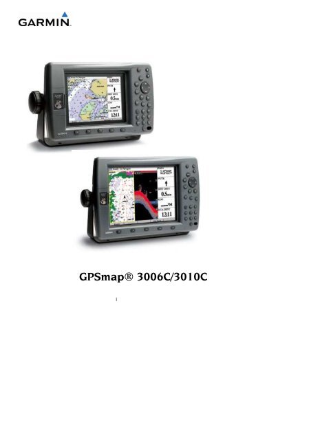 GPSmap 3006 C/3010 C - Garmin