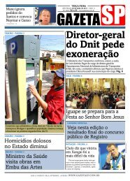 Diretor-geral do Dnit pede exoneração - Gazeta SP