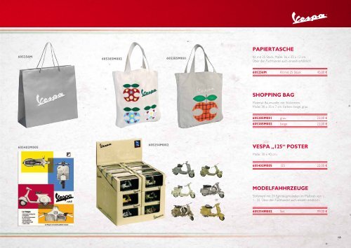 Vespa Bekleidung & Merchandise - Zweirad Nägele GmbH