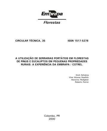 Download documento formato PDF - Embrapa Florestas