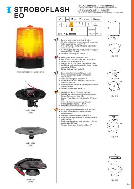 luci a flash - MTZ Serviss