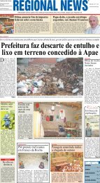 Prefeitura faz descarte de entulho e lixo em terreno ... - Regional News