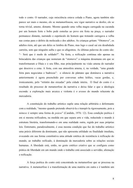 Literatura, trabalho e reificação em A enxada, de Bernardo - Unicamp