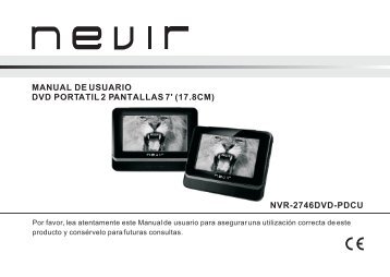 nvr-2746dvd-pdcu manual de usuario dvd portatil - Nevir
