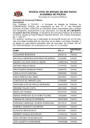 comunicação social_convoca_entrega da monografia - Polícia Civil