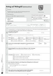 Antrag auf Wohngeld (Lastenzuschuss) - ZwÃ¶nitz