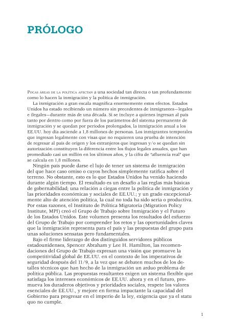 La inmigración y el futuro de los estados unidos: - Migration Policy ...