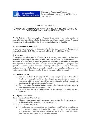 3 - Universidade Católica de Brasília