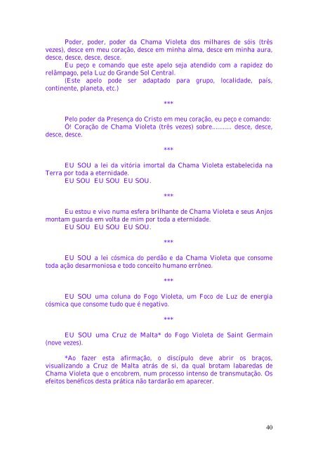 Caderno de Apelos e Decretos Chama Violeta - 19 ... - Escola da Luz