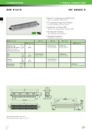 DIN 41612 IEC 60603-2 - Switches Plus Components