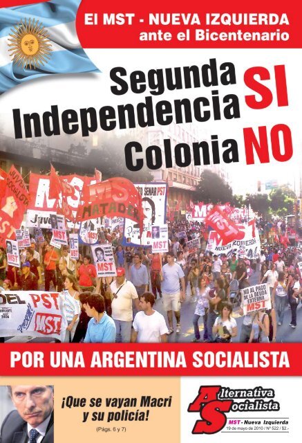 MST- Nueva Izquierda - Alternativa Socialista - Movimiento ...