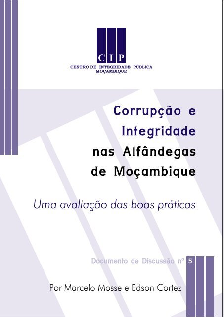 Os Custos da Corrupção para a Economia Moçambicana